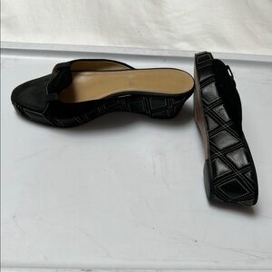 Salvador Ferragamo Elegant Black Women's Slip-On Shoes